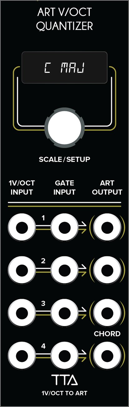 Tiptop Audio ATX1 VCO×2＋ART QUANTIZER Tiptop Audio ART ATX1